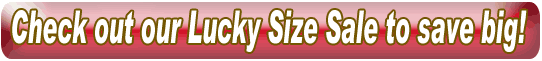 Men's and Women's Lucky Size Sale