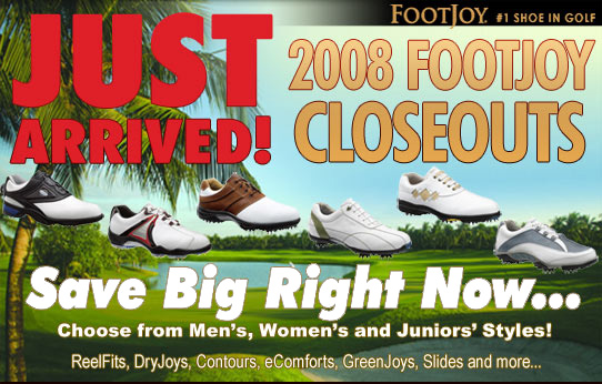 FootJoy Golf Shoes Closeouts 2008 Just Arrived!
