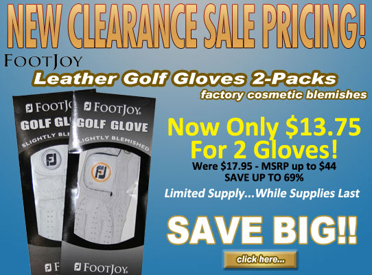 FootJoy Leather Golf Glove 2-Pack