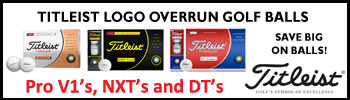 Titleist Logo Overrun Golf Balls