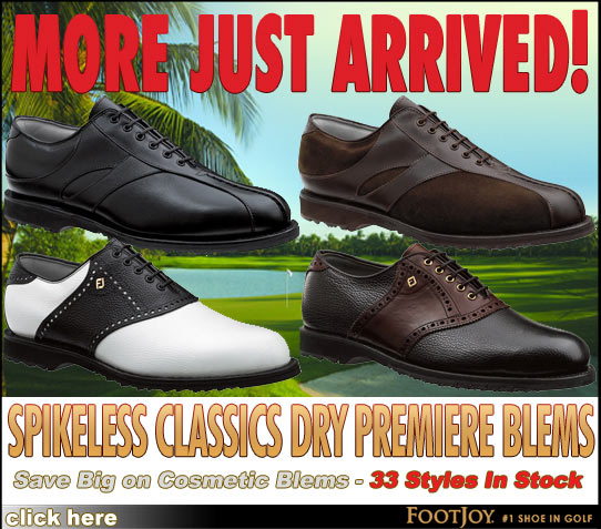 FootJoy Spikeless Classics Dry Premiere Blems