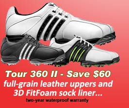 Adidas Tour 360 II Golf Shoes Closeouts