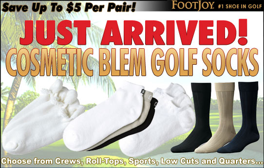 More FootJoy Golf Socks Blems!