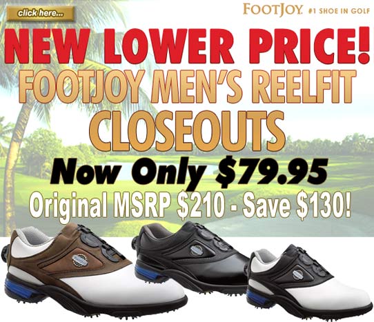 FootJoy ReelFit Golf Shoes Closeouts