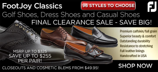 FootJoy Classics Final Clearance Sale