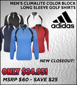 Adidas Golf Apparel Closeouts