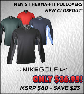 Nike Golf Apparel Closeouts