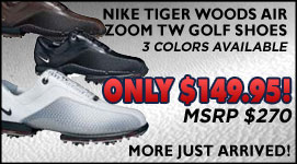 Nike Tiger Woods TW 2009 Golf Shoes Closeouts