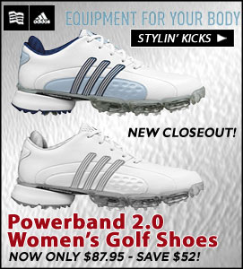 Adidas Powerband 2.0 Women's Golf Shoes Closeouts