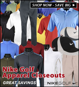 Nike Golf Apparel Closeouts