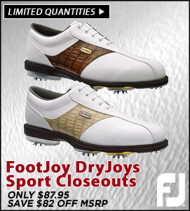 FootJoy DryJoys Sport Golf Shoes Closeouts