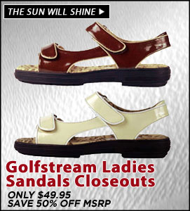 Golfstream Women's Golf Sandals Closeouts