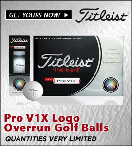 Titleist Pro V1X Logo Overrun Golf Ball Dozens