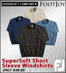 FootJoy SuperSoft Short Sleeve Windshirts
