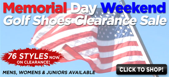 Memorial Day Weekend Golf Shoes Clearance Sale
