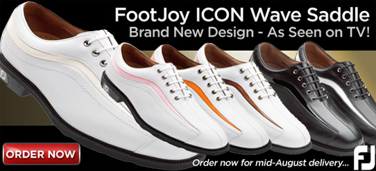 FootJoy ICON Wave Saddle Golf Shoes