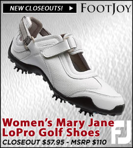 FootJoy Mary Jane Golf Shoes Closeouts