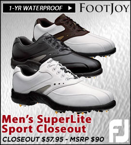 FootJoy SuperLite Sport Golf Shoes Closeouts