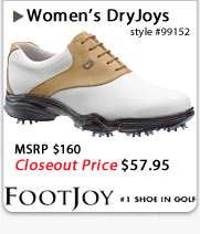 FootJoy Women's DryJoys Golf Shoes Closeouts