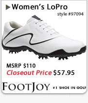 FootJoy Women's LoPro Golf Shoes Closeouts