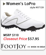 FootJoy Women's LoPro Golf Shoes Closeouts