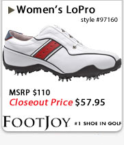 FootJoy Women's LoPro Golf Shoes Closeouts