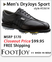 FootJoy DryJoys Sport Golf Shoes Closeouts