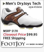 FootJoy DryJoys Tech Golf Shoes Closeouts