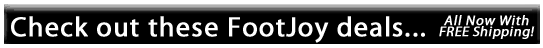FootJoy Golf Deals