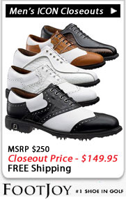 FootJoy FJ ICON Golf Shoes Closeouts