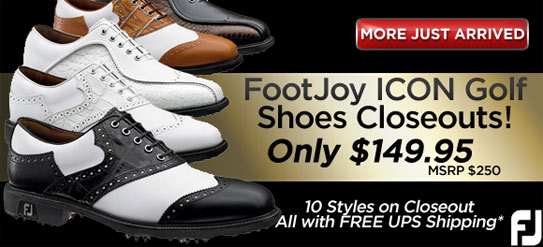 FootJoy ICON Golf Shoes Closeouts