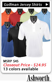 Ashworth Golf Shirts closeouts