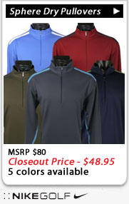Nike Sphere Dry pullover closeouts