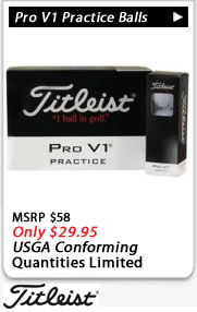 Titleist Pro V1 Practice Golf Balls