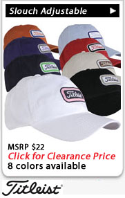 Titleist Slouch Adjustable golf hats