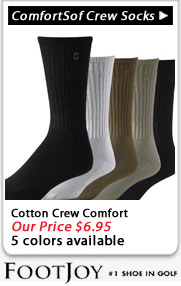 FootJoy ComfortSof Cotton Crew Socks