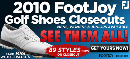 See all of our FootJoy Golf Shoes Closeouts