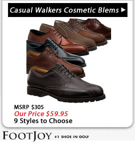 FootJoy Casual Walkers Cosmetic Blems