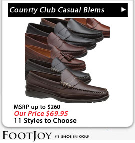 FootJoy Country Club Casual Cosmetic Blems
