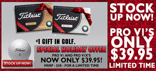 Titleist Pro V1 Golf Ball Holiday Sale