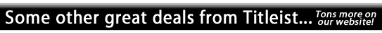Other great Titleist deals!