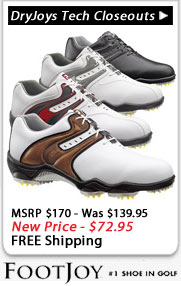 FootJoy DryJoys Tech Golf Shoes Closeouts