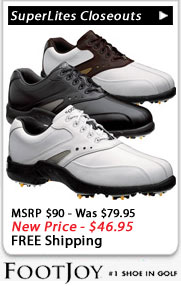 FootJoy SuperLites Golf Shoes Closeouts