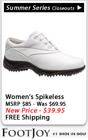FootJoy Spikeless Summer Series Women's Golf Shoes Closeouts