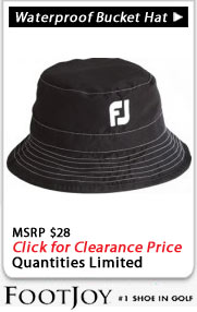 FootJoy DryJoys Bucket Hat Clearance Sale