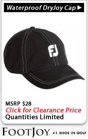 FootJoy DryJoys Baseball Cap Clearance Sale