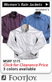 FootJoy Women's Golf Rain Jackets Clearance Sale