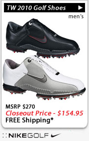 Nike Tiger Woods TW 2010 Golf Shoes Closeouts