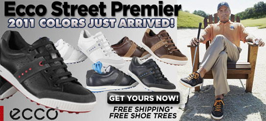 Ecco Golf Street Premier Golf Shoes for 2011