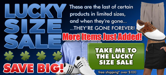 Get Lucky at Golf Locker!